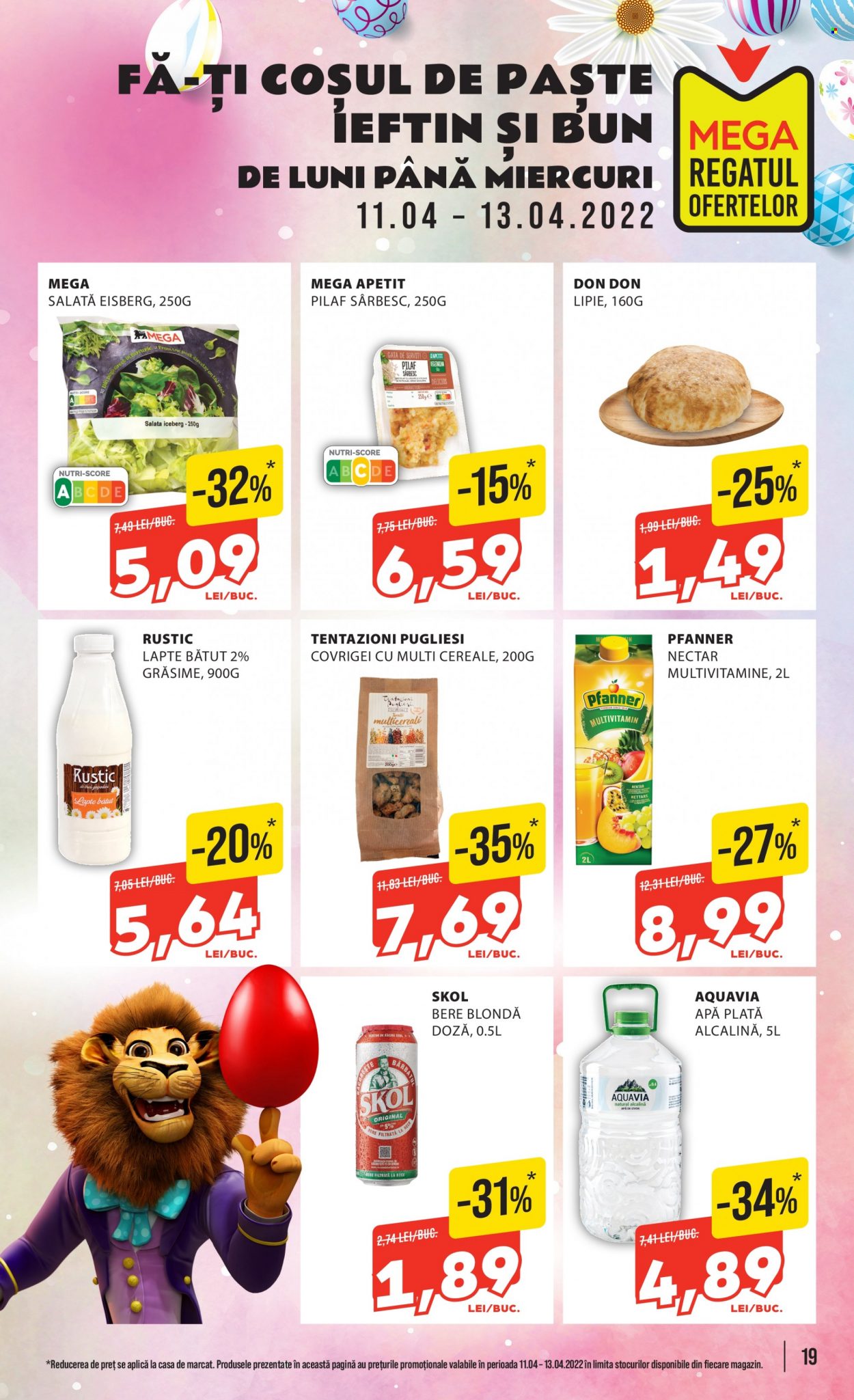 Catalog Mega Image - 07.04.2022 - 13.04.2022. Pagina 19