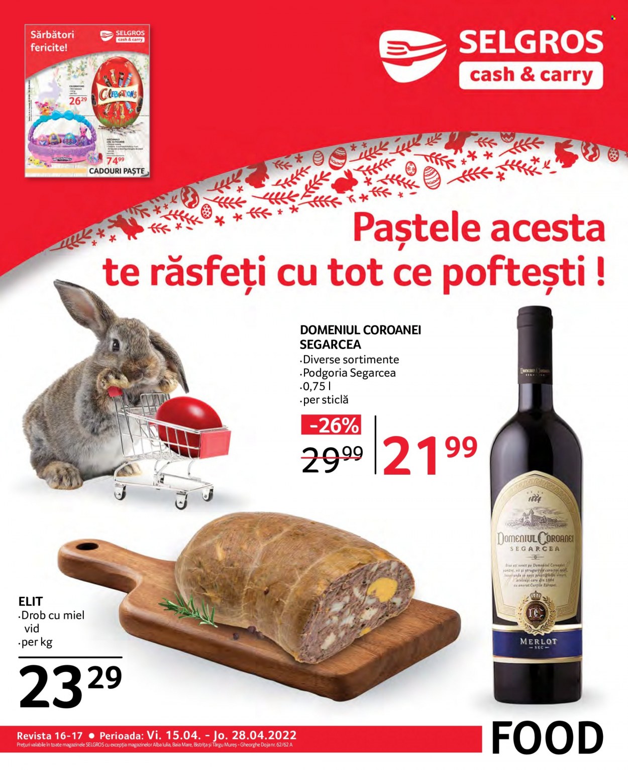 Catalog Selgros - 15.04.2022 - 28.04.2022. Pagina 1