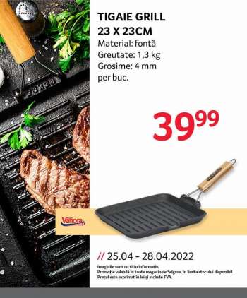Cataloage Selgros - 25.04.2022 - 28.04.2022.