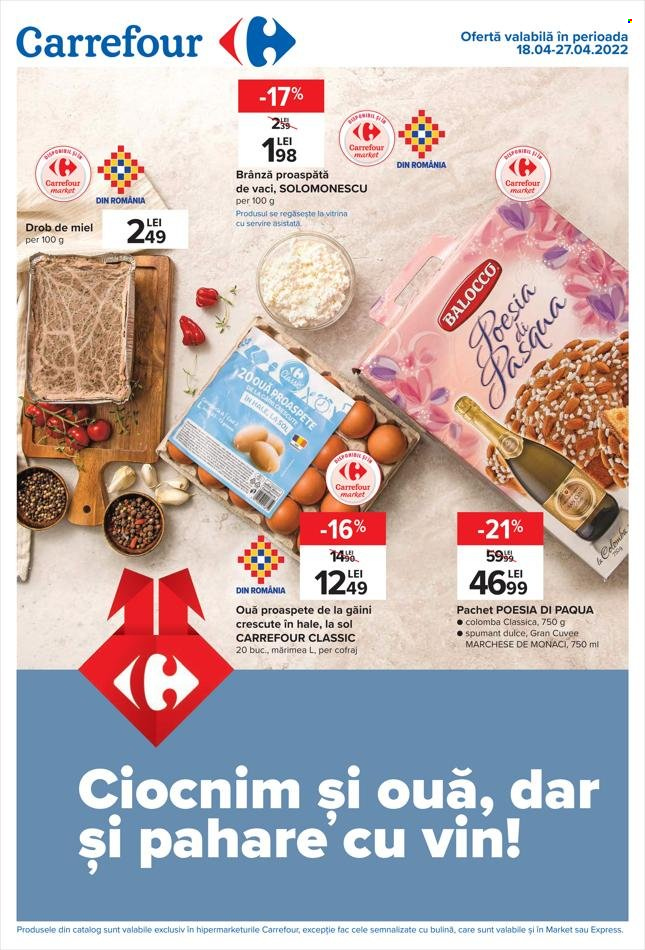 Catalog Carrefour - 18.04.2022 - 27.04.2022. Pagina 1