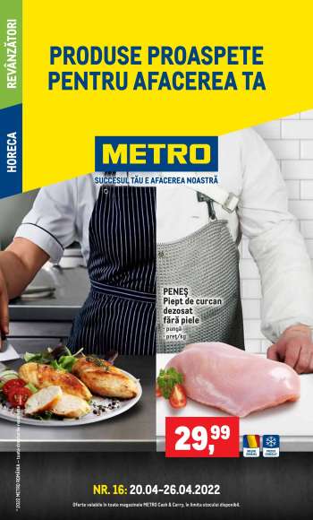 Cataloage Metro - 20.04.2022 - 26.04.2022.