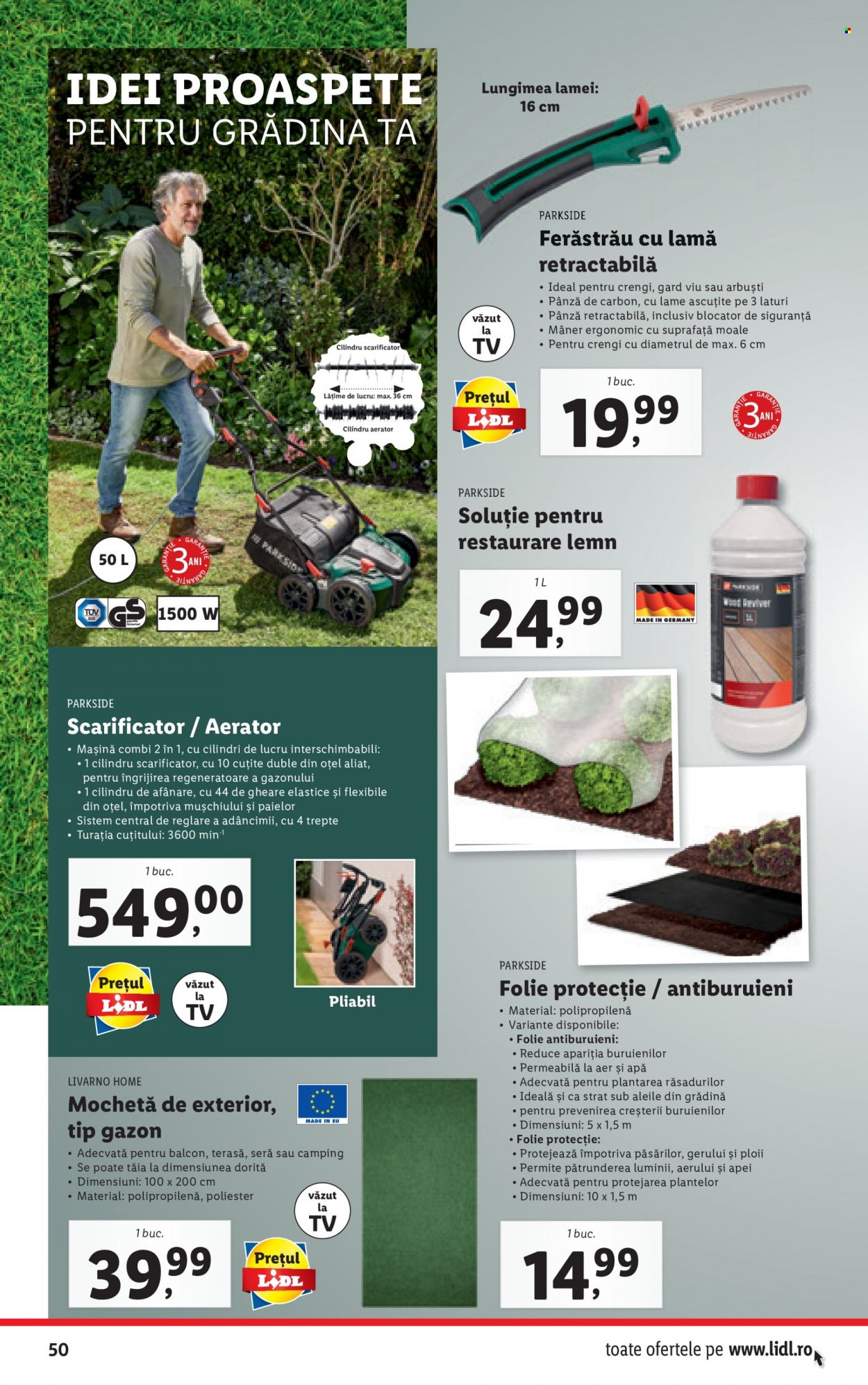 Catalog Lidl - 26.04.2022 - 01.05.2022. Pagina 50