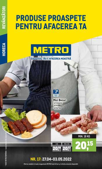 Cataloage Metro - 27.04.2022 - 03.05.2022.