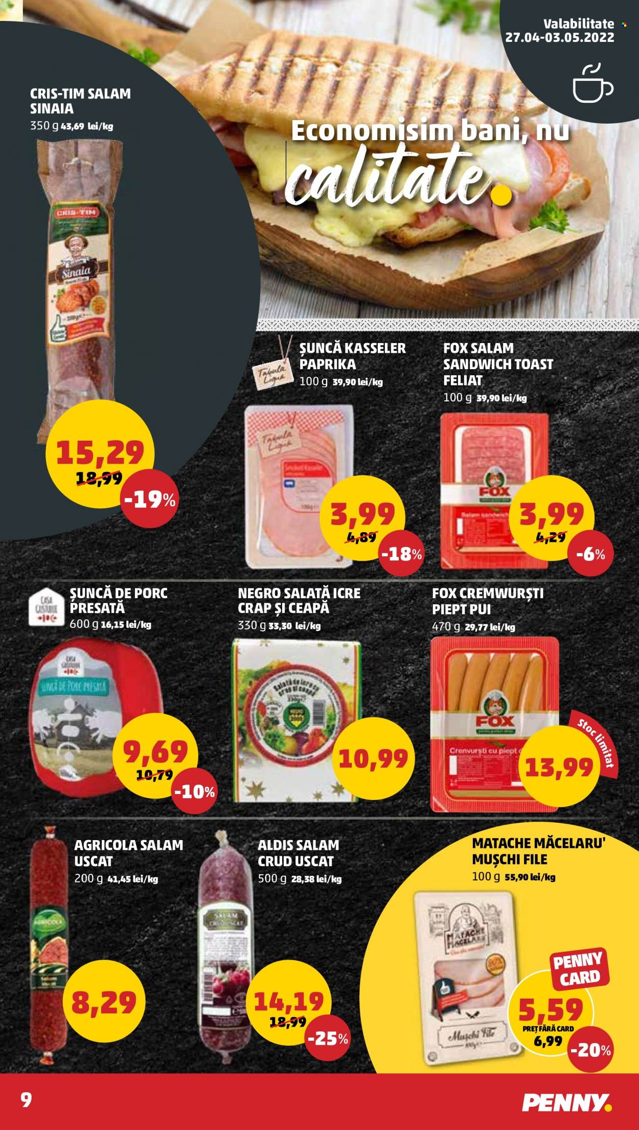 Catalog PENNY - 27.04.2022 - 03.05.2022. Pagina 9