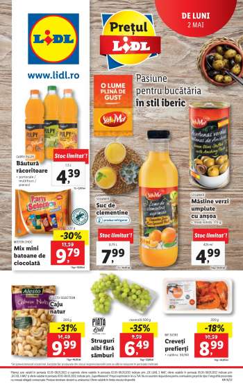 Cataloage Lidl - 02.05.2022 - 08.05.2022.