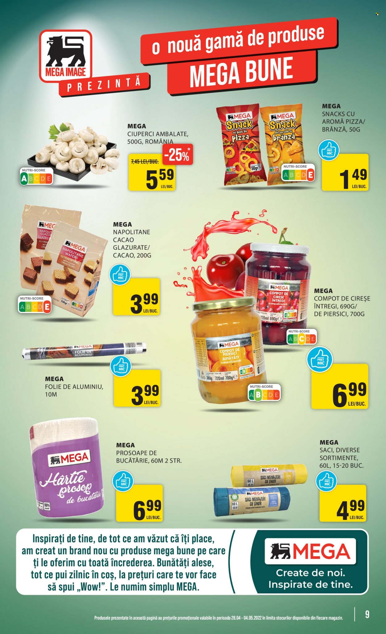 Catalog Mega Image - 28.04.2022 - 04.05.2022. Pagina 9