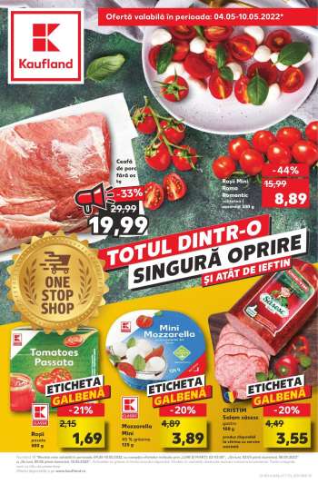Cataloage Kaufland - 04.05.2022 - 10.05.2022.