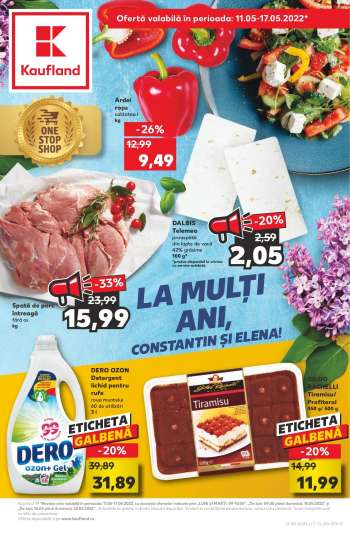 Cataloage Kaufland - 11.05.2022 - 17.05.2022.