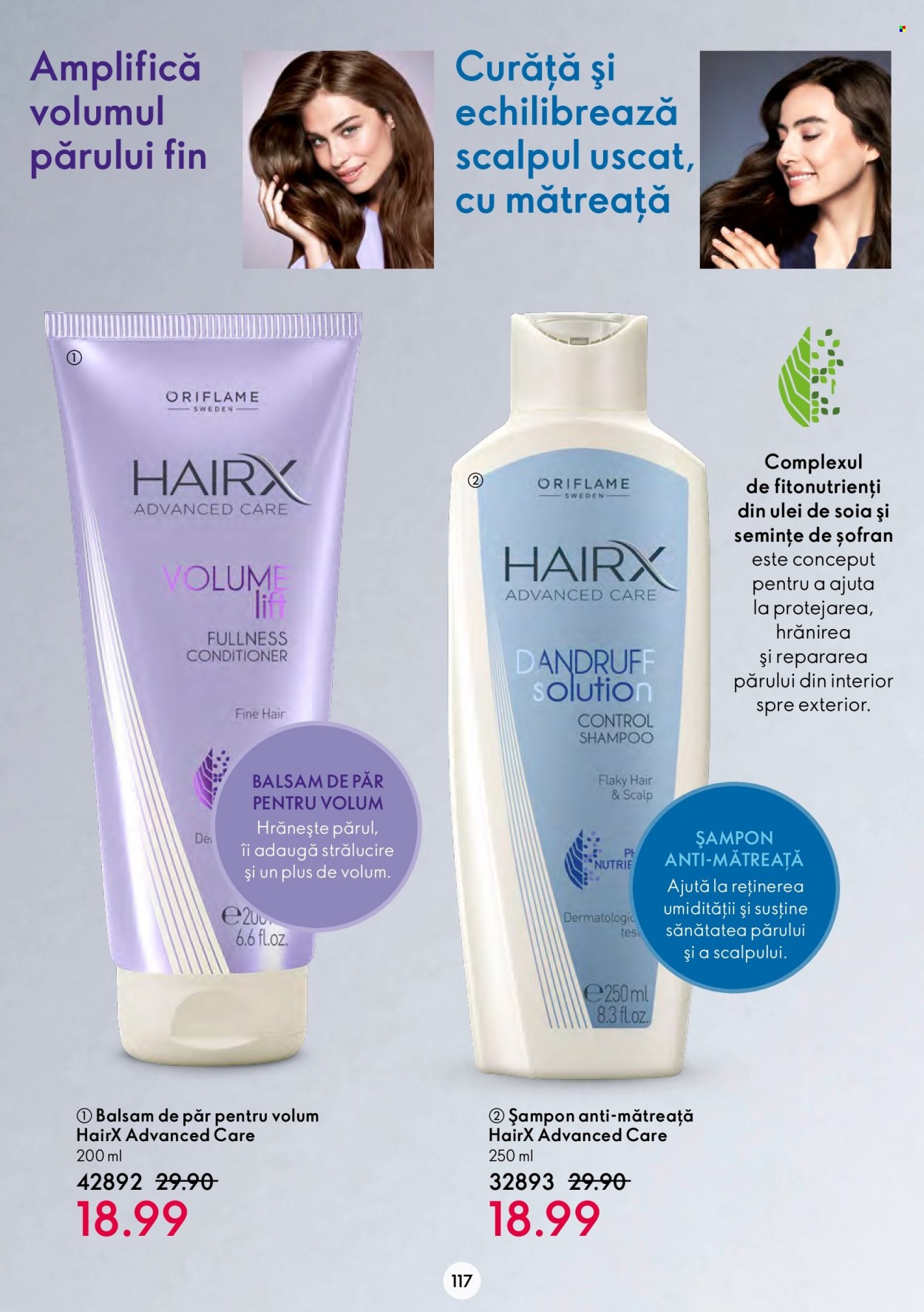 thumbnail - Cataloage Oriflame - 10.05.2022 - 30.05.2022 - Produse în vânzare - șampon, şampon anti-mătreaţă, balsam de păr. Pagina 117.