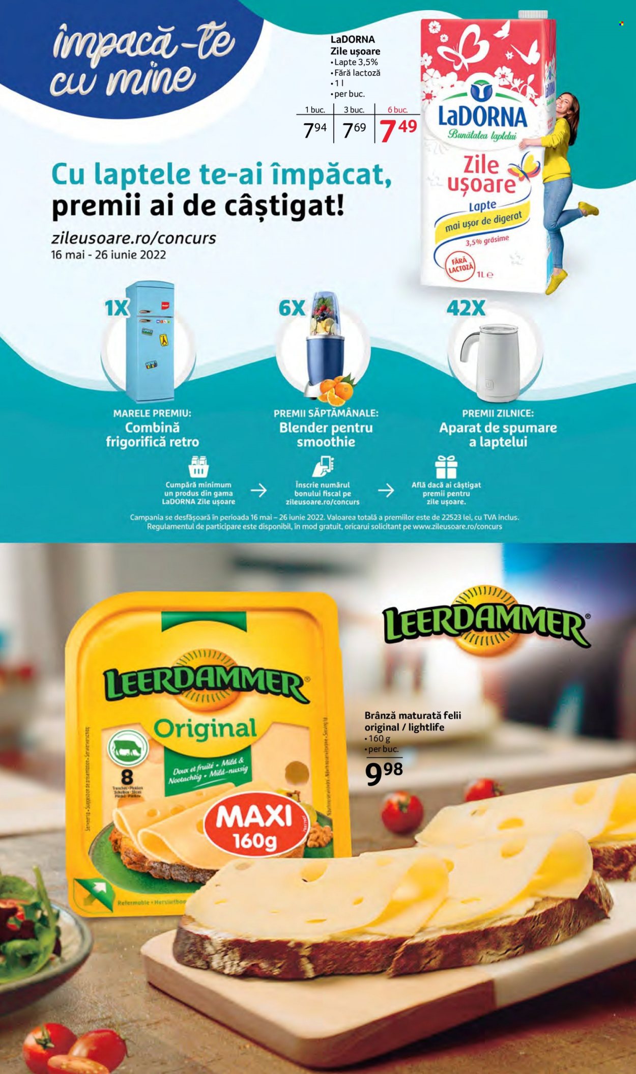 thumbnail - Cataloage Selgros - 13.05.2022 - 26.05.2022 - Produse în vânzare - brânză, brânză maturată, Leerdammer, lapte, blender. Pagina 13.