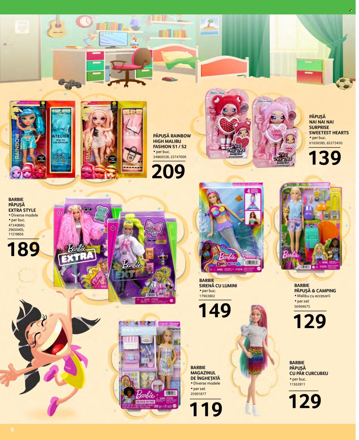thumbnail - Cataloage Selgros - 13.05.2022 - 01.06.2022 - Produse în vânzare - înghețată, Malibu, Barbie, păpuşă. Pagina 6.