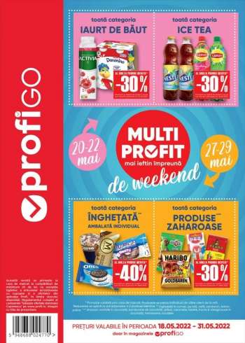 Cataloage Profi - 18.05.2022 - 31.05.2022.