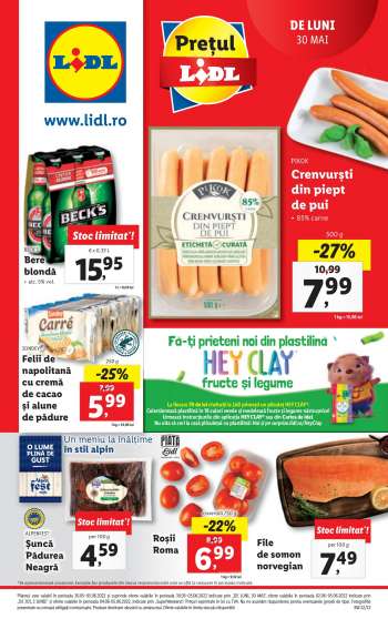 Cataloage Lidl - 30.05.2022 - 05.06.2022.
