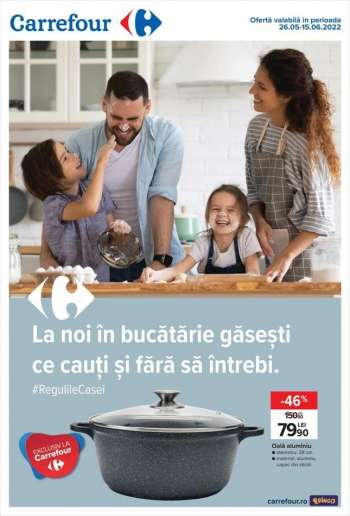 Cataloage Carrefour - 26.05.2022 - 15.06.2022.