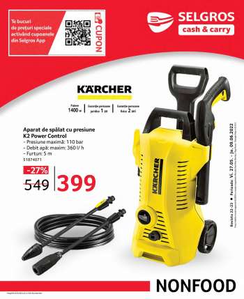 Cataloage Selgros - 27.05.2022 - 09.06.2022.
