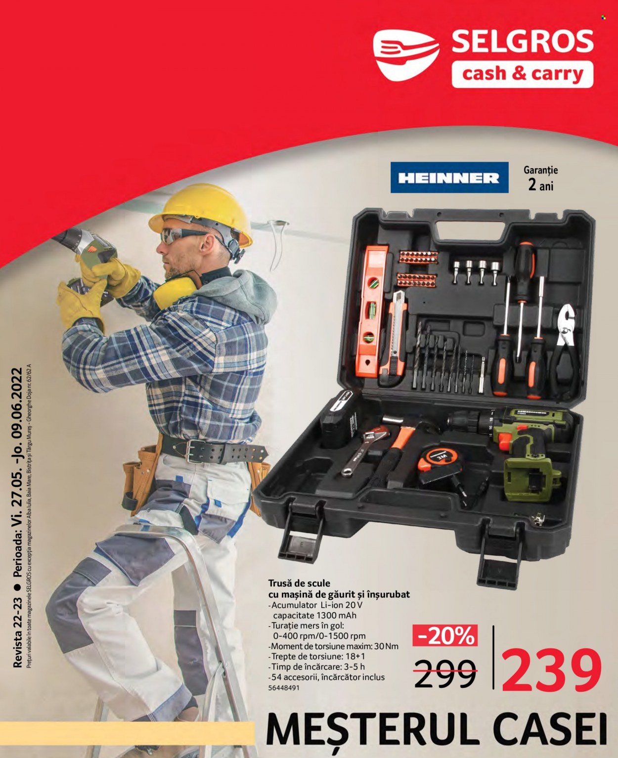 Catalog Selgros - 27.05.2022 - 09.06.2022. Pagina 1