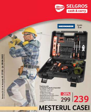 Cataloage Selgros - 27.05.2022 - 09.06.2022.