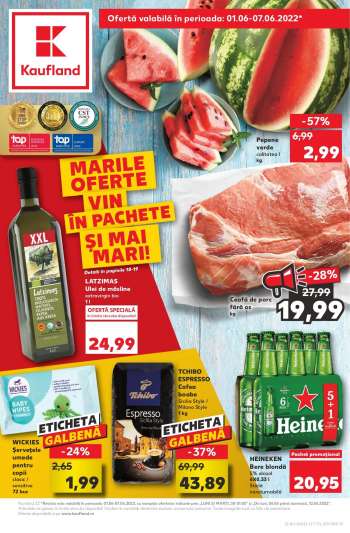 Cataloage Kaufland - 01.06.2022 - 07.06.2022.