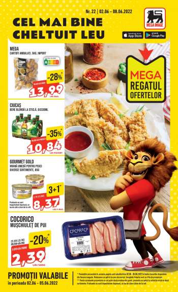 Cataloage Mega Image - 02.06.2022 - 08.06.2022.