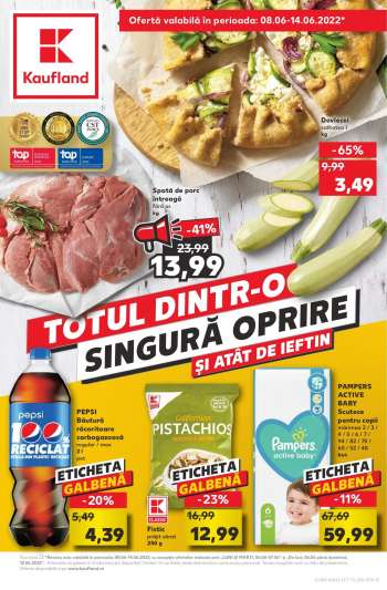 Cataloage Kaufland - 08.06.2022 - 14.06.2022.