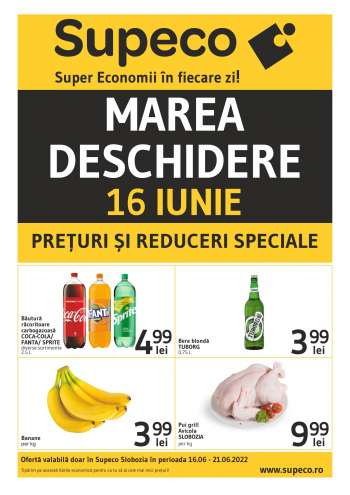 Cataloage Supeco - 16.06.2022 - 21.06.2022.