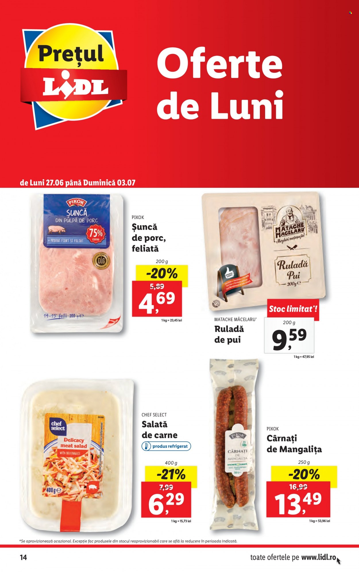 Catalog Lidl - 27.06.2022 - 03.07.2022. Pagina 14
