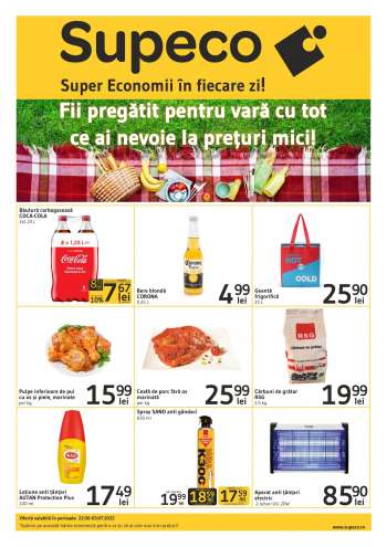 Cataloage Supeco - 22.06.2022 - 03.07.2022.