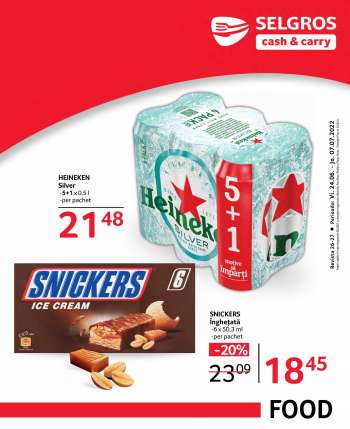 Cataloage Selgros - 24.06.2022 - 07.07.2022.