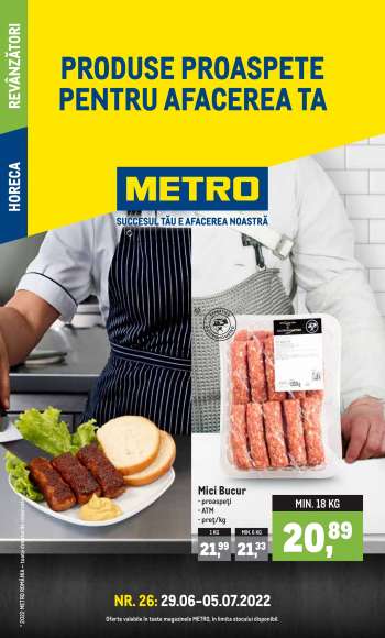 Cataloage Metro - 29.06.2022 - 05.07.2022.
