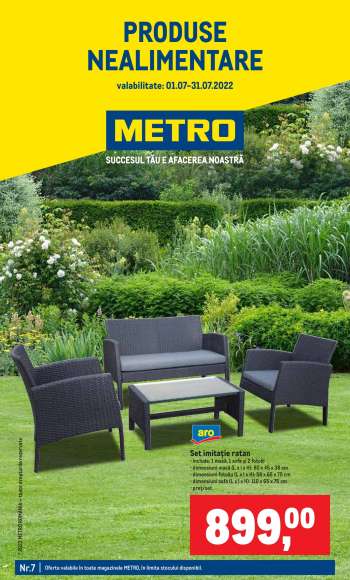 Cataloage Metro - 01.07.2022 - 31.07.2022.