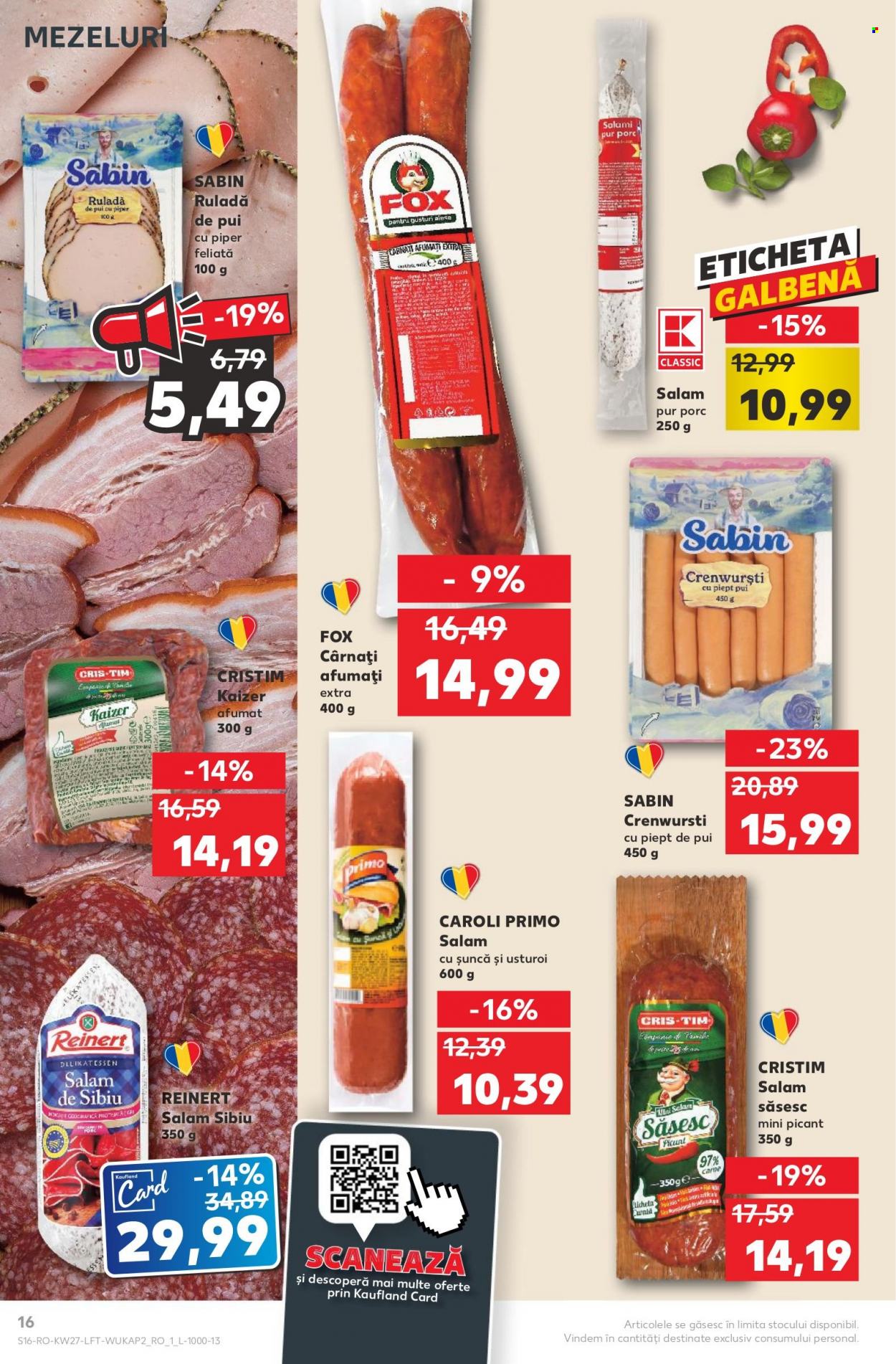 Catalog Kaufland - 06.07.2022 - 12.07.2022. Pagina 16