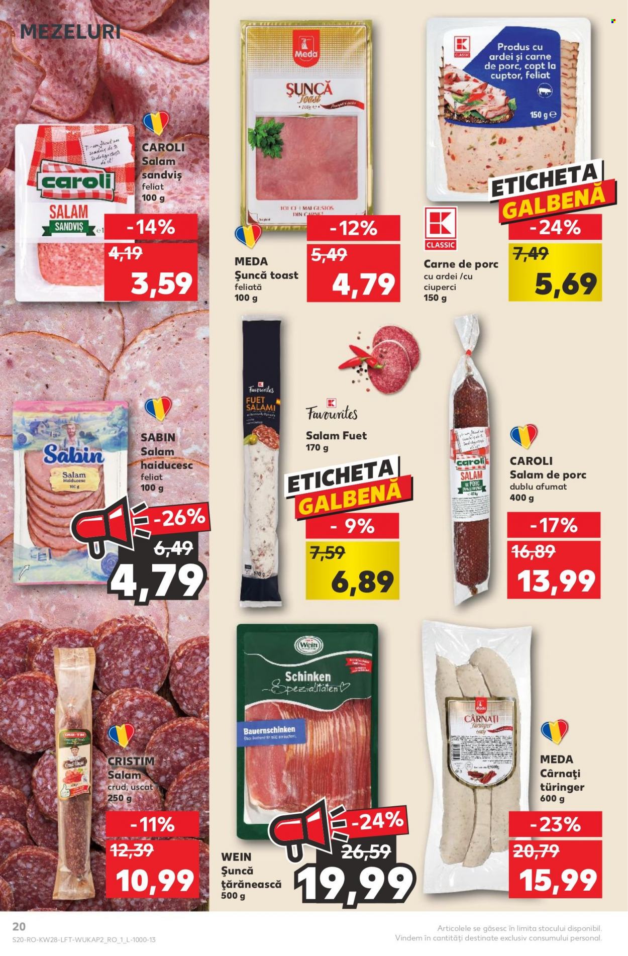 Catalog Kaufland - 13.07.2022 - 19.07.2022. Pagina 20