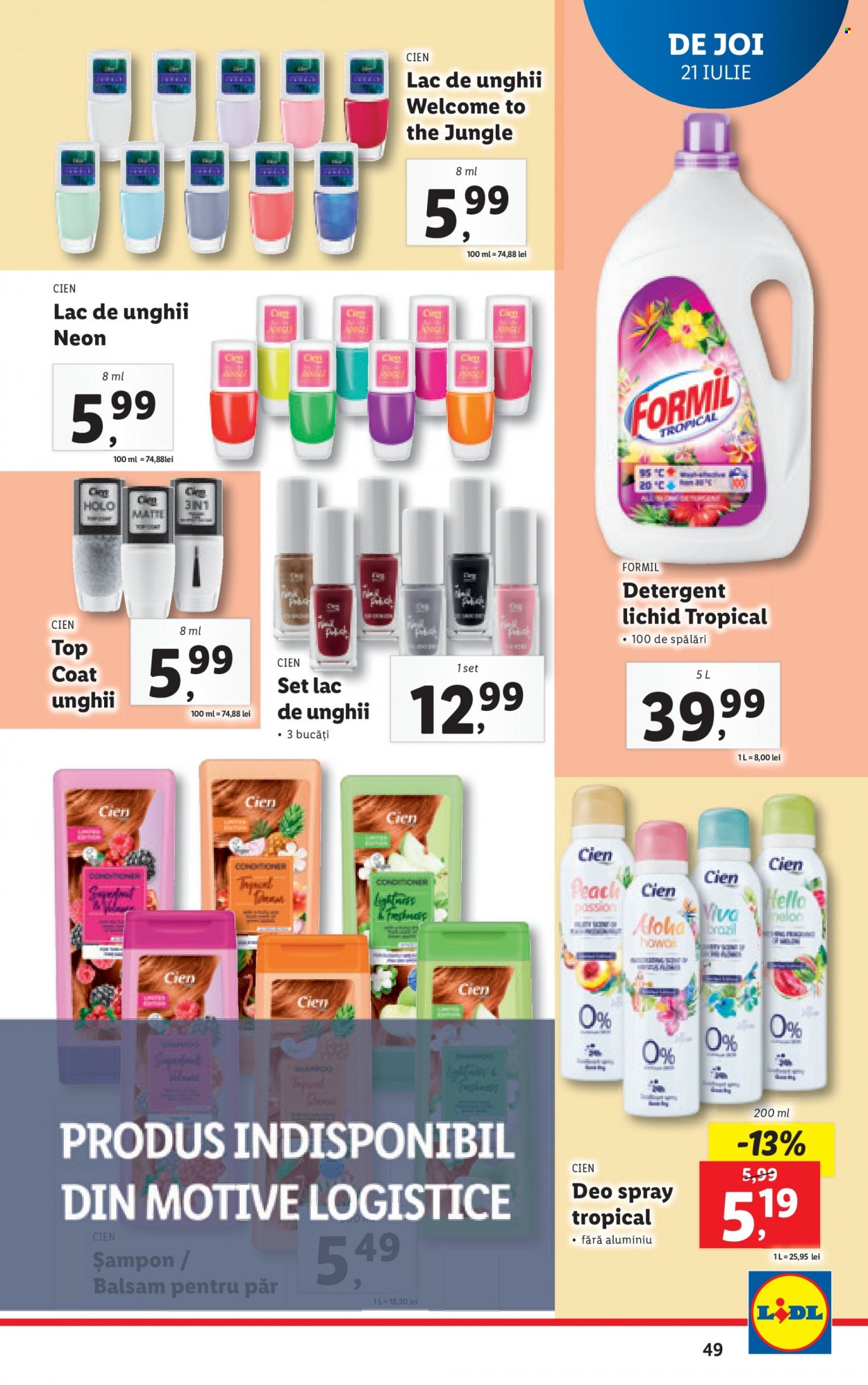Catalog Lidl - 18.07.2022 - 24.07.2022. Pagina 49