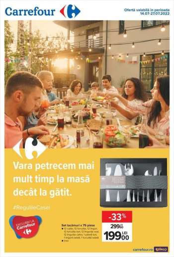 Cataloage Carrefour - 14.07.2022 - 27.07.2022.