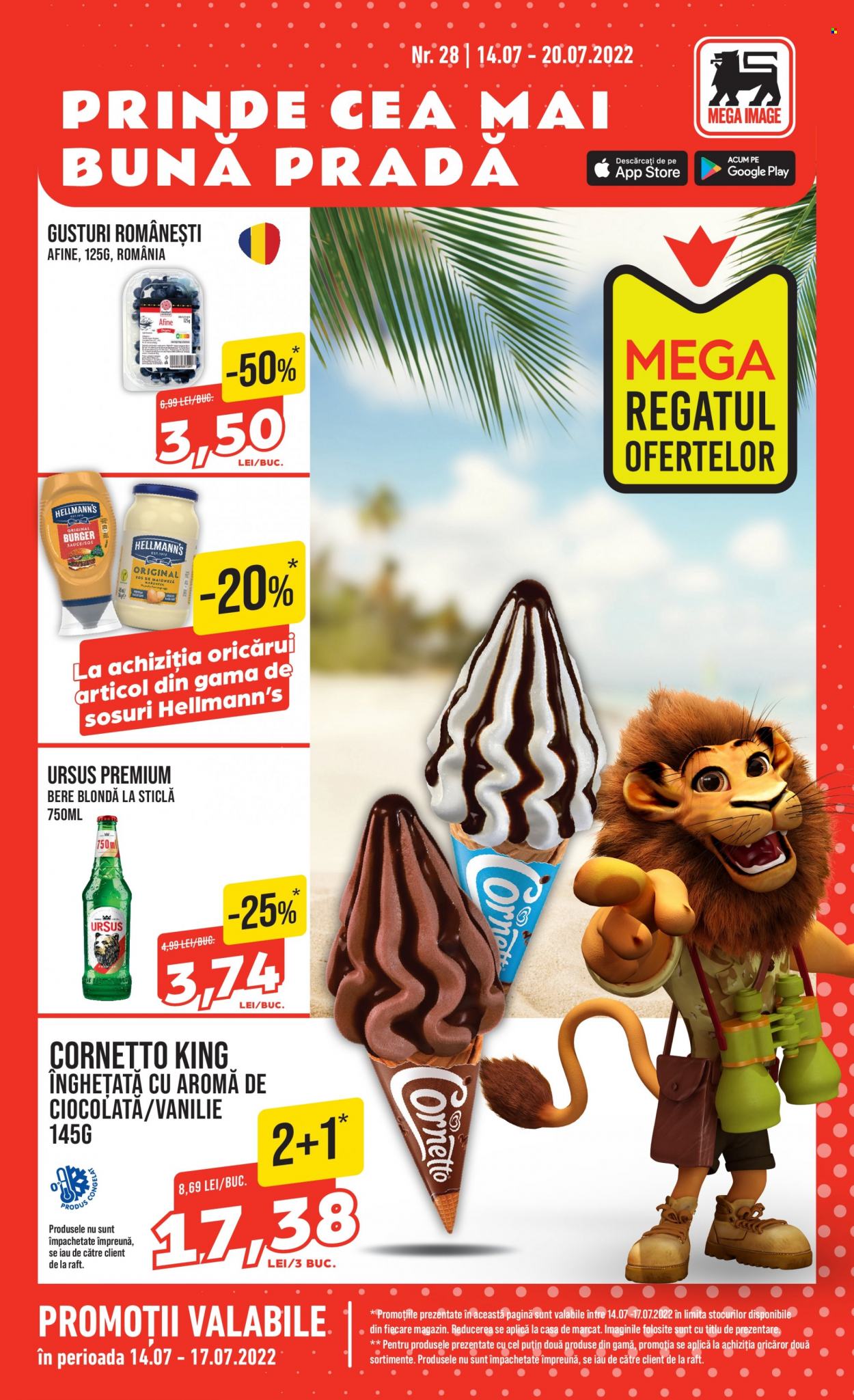 Catalog Mega Image - 14.07.2022 - 20.07.2022. Pagina 1
