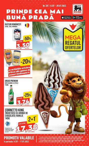 Cataloage Mega Image - 14.07.2022 - 20.07.2022.