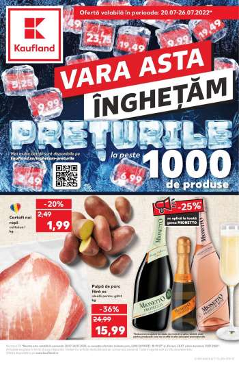 Cataloage Kaufland - 20.07.2022 - 26.07.2022.