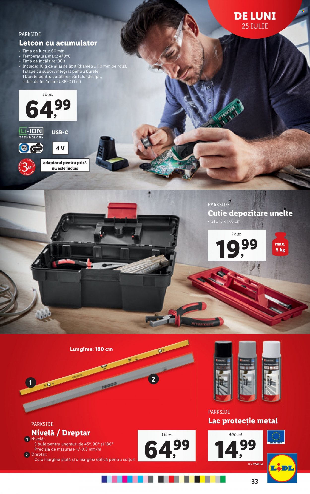 Catalog Lidl - 25.07.2022 - 31.07.2022. Pagina 33