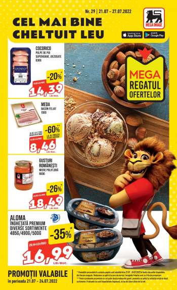 Cataloage Mega Image - 21.07.2022 - 27.07.2022.
