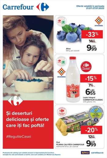 Cataloage Carrefour - 21.07.2022 - 27.07.2022.
