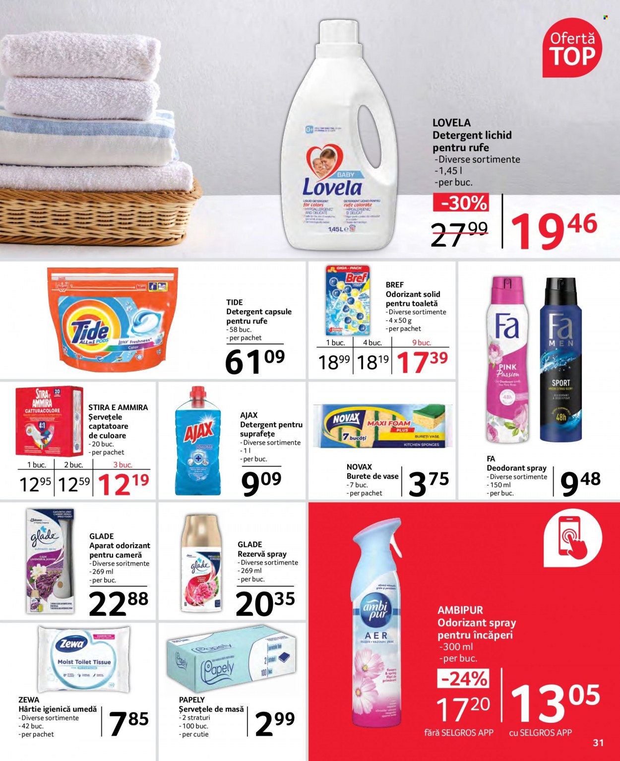 Catalog Selgros - 22.07.2022 - 04.08.2022. Pagina 31