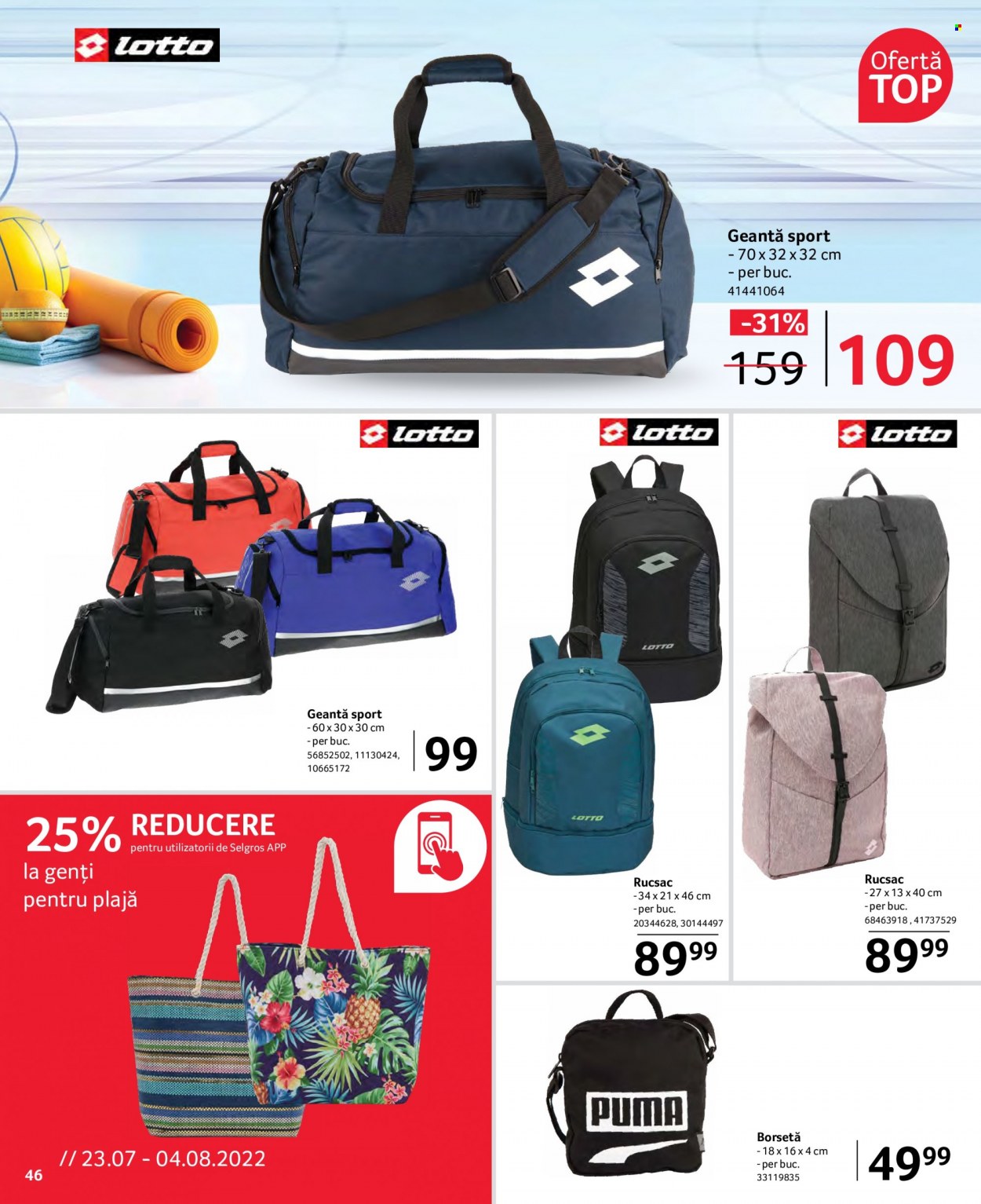 Catalog Selgros - 22.07.2022 - 04.08.2022. Pagina 20