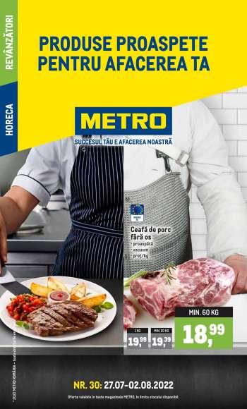 Cataloage Metro - 27.07.2022 - 02.08.2022.
