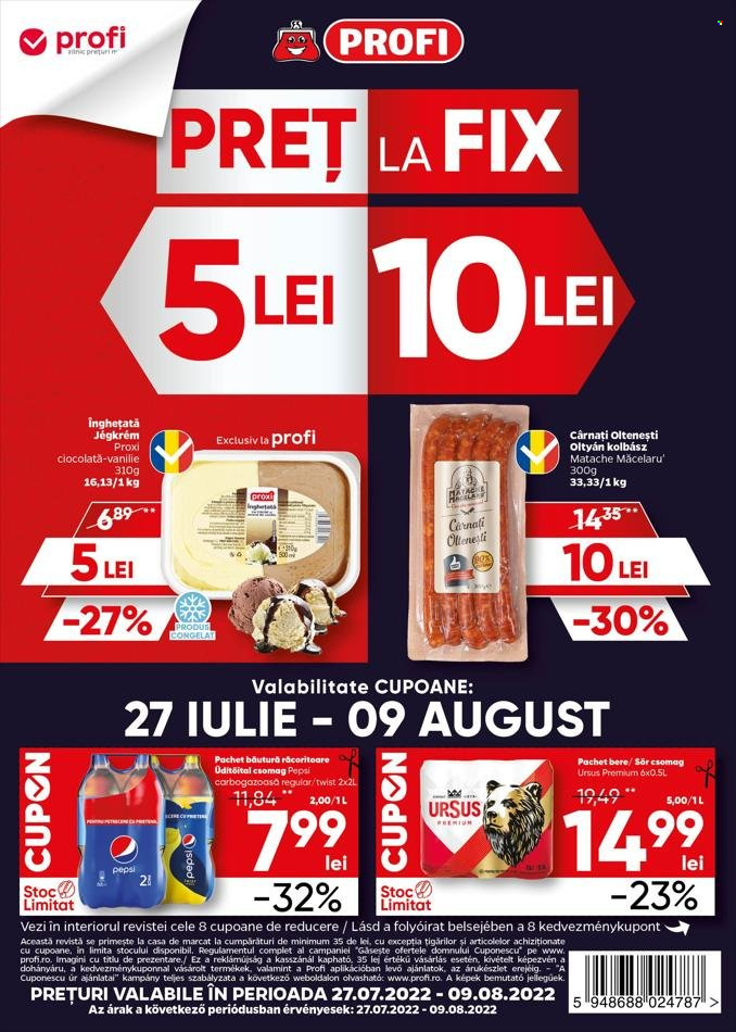 Catalog Profi - 27.07.2022 - 09.08.2022. Pagina 1