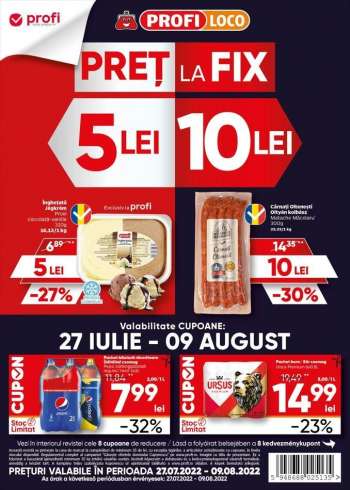 Cataloage Profi Loco - 27.07.2022 - 09.08.2022.