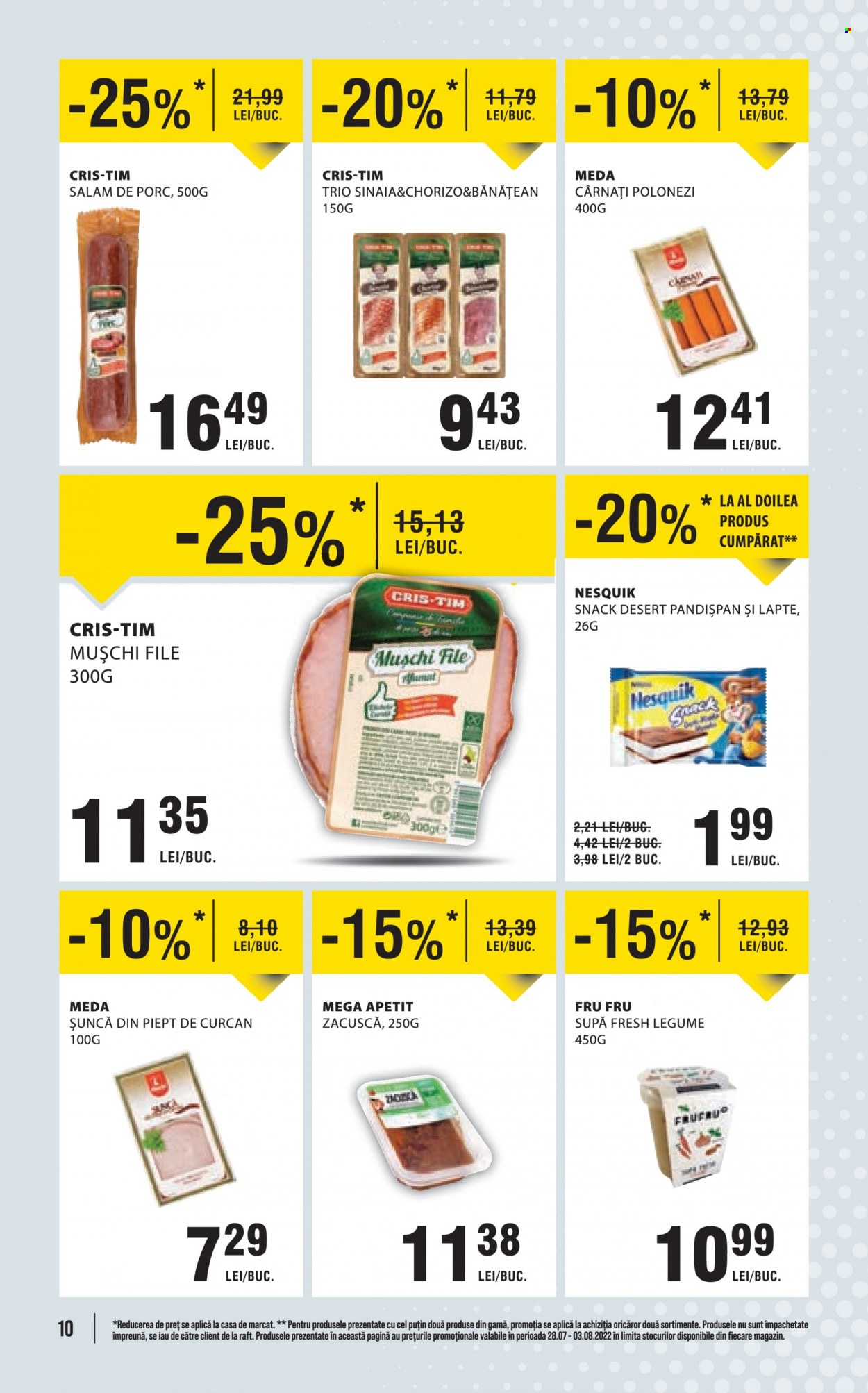 Catalog Mega Image - 28.07.2022 - 03.08.2022. Pagina 10
