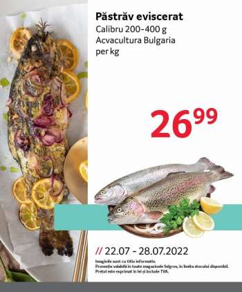 Cataloage Selgros - 22.07.2022 - 28.07.2022.