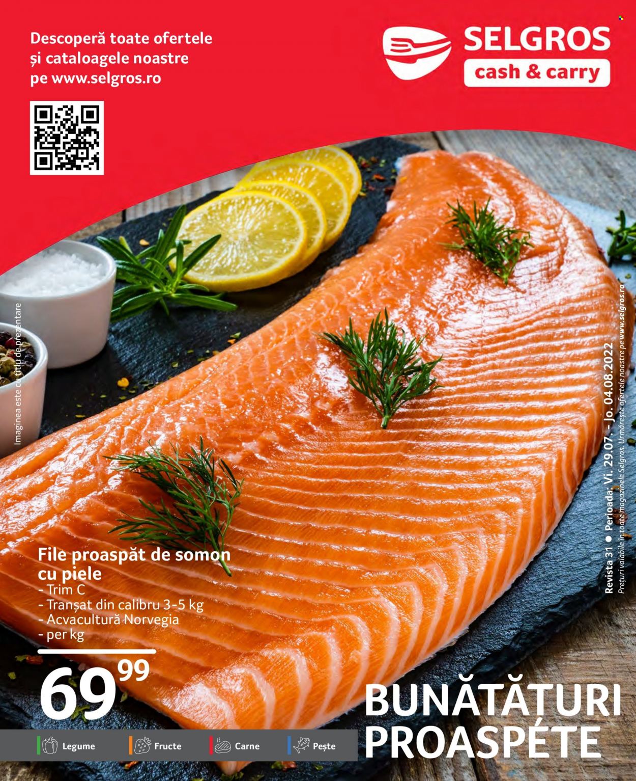 Catalog Selgros - 29.07.2022 - 04.08.2022. Pagina 1