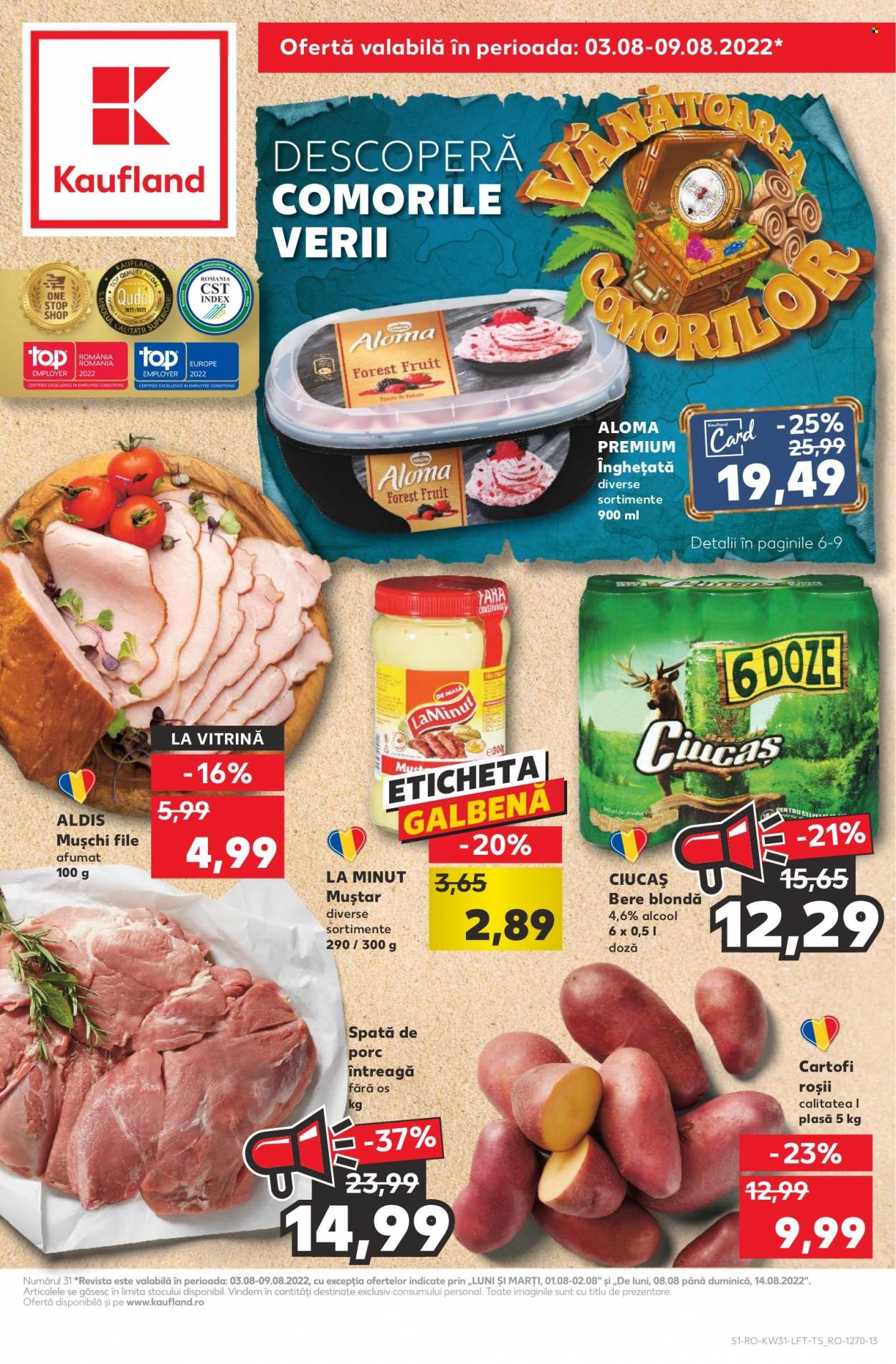 Catalog Kaufland - 03.08.2022 - 09.08.2022. Pagina 1