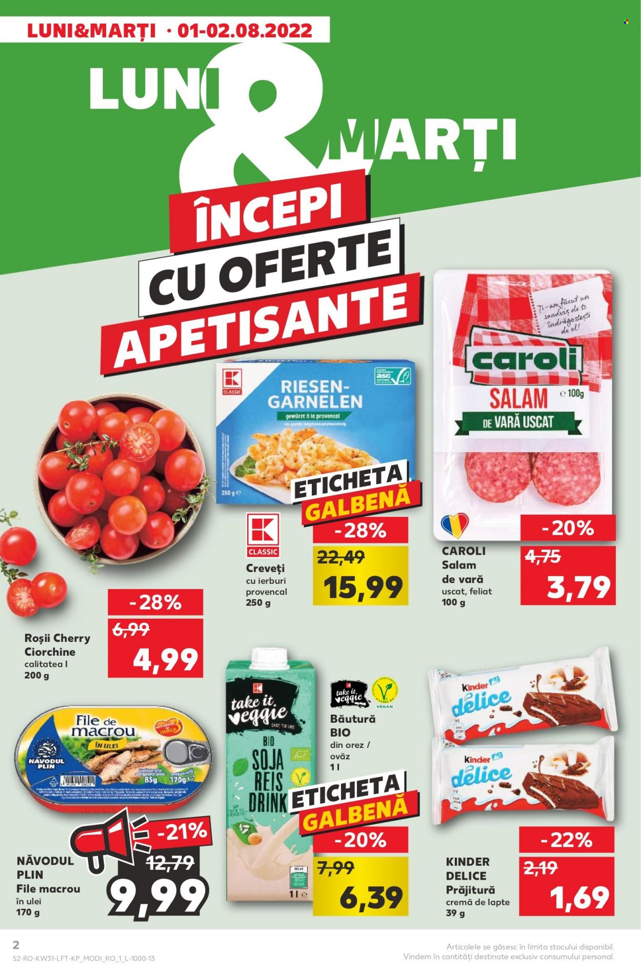 Catalog Kaufland - 03.08.2022 - 09.08.2022. Pagina 2